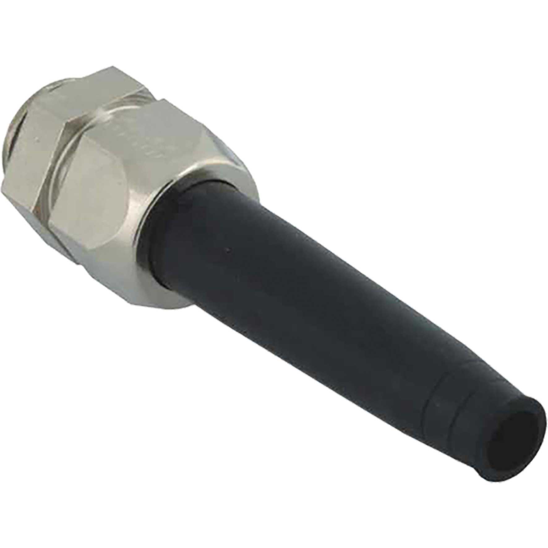 Kabelverschraubung Progress Ms M12x1.5, Kabel Ø 4.0-6.0 mm, mit Knickschutztülle
