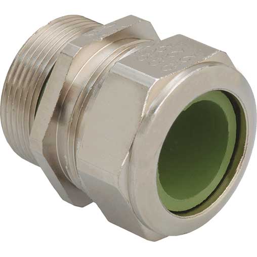 Kabelverschr. Progress Ms HT M32x1.5, Kabel Ø 17.0-25.5 mm, Dichteinsatz FPM, für hohe Temperaturen, langes Gewinde