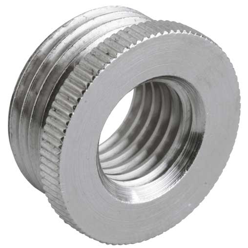 Reduktion Ms M16x1.5 – M12x1.5, Runde Bauform
