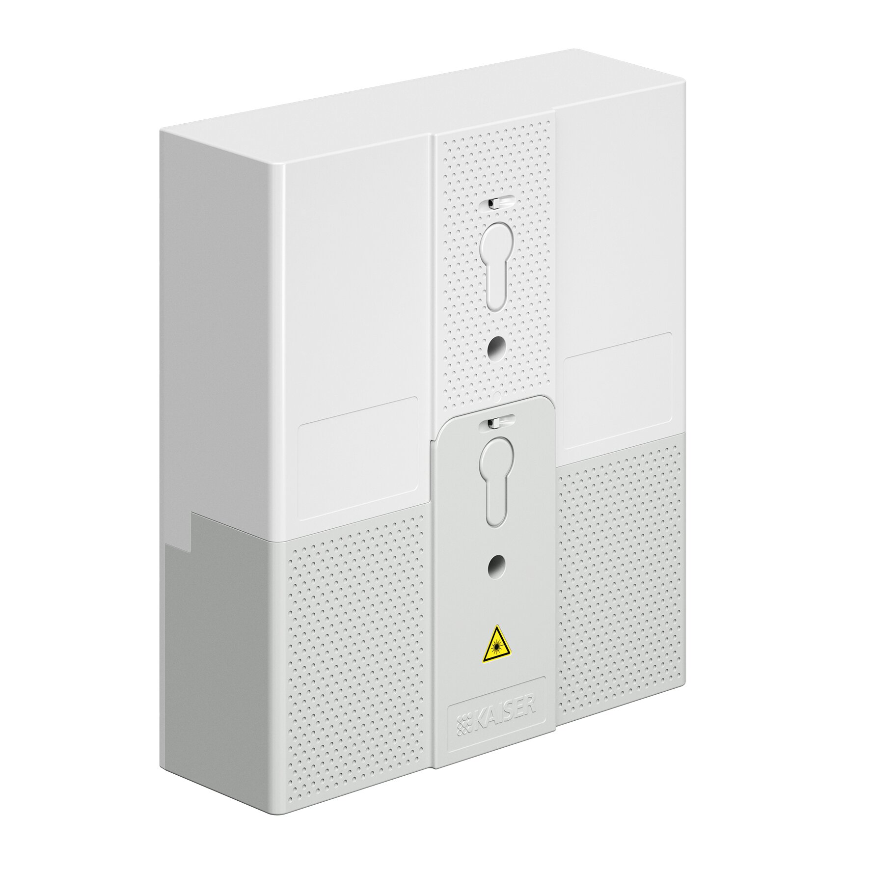 Hausübergabepunkt Gf-AP 16 1 LC/APC-DX, Shutter, 2 Pigtails IP54, ausbaubar bis 16 LC/APC-DX