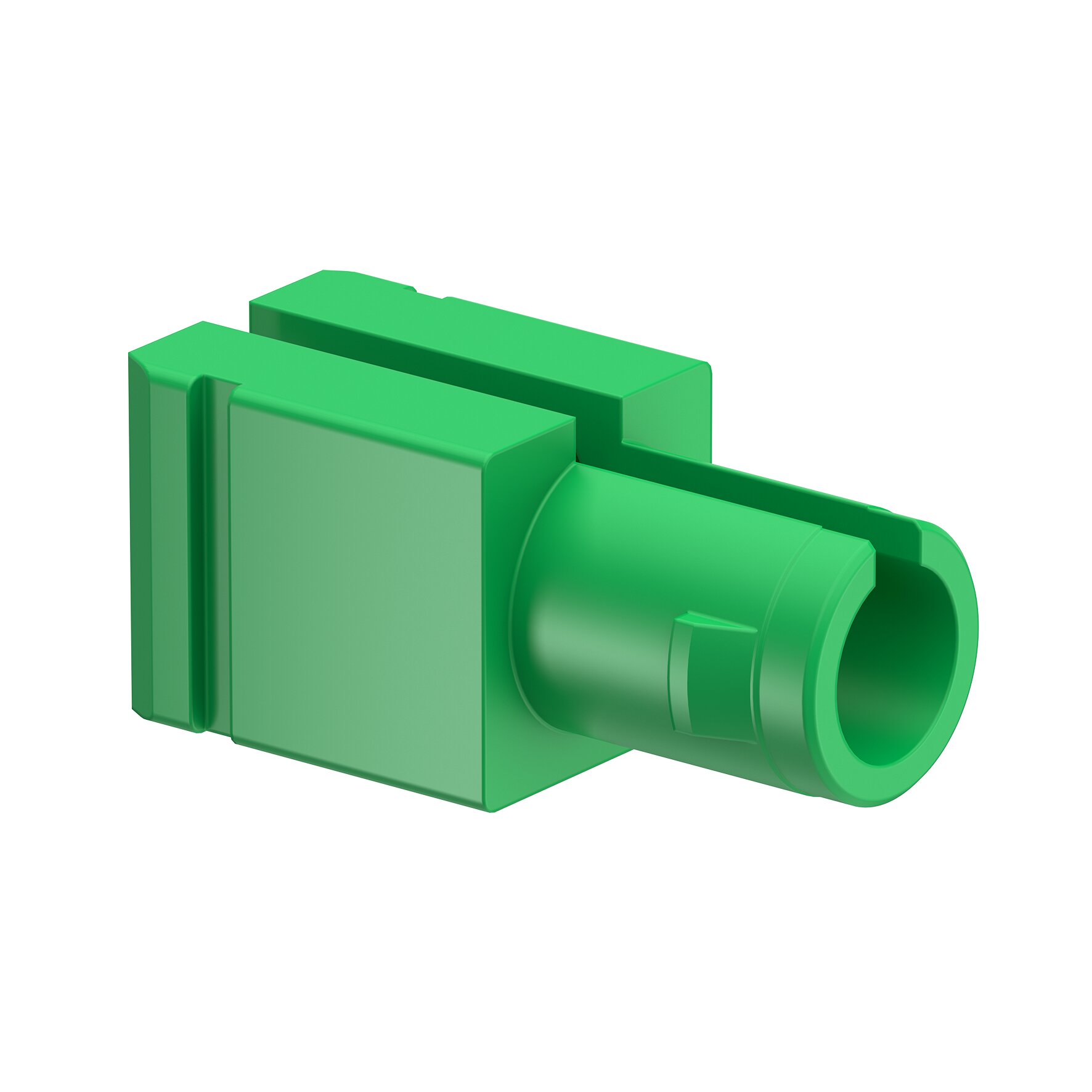 E3S Connect® Verriegelungselement LC/APC Verriegelungselement, grün