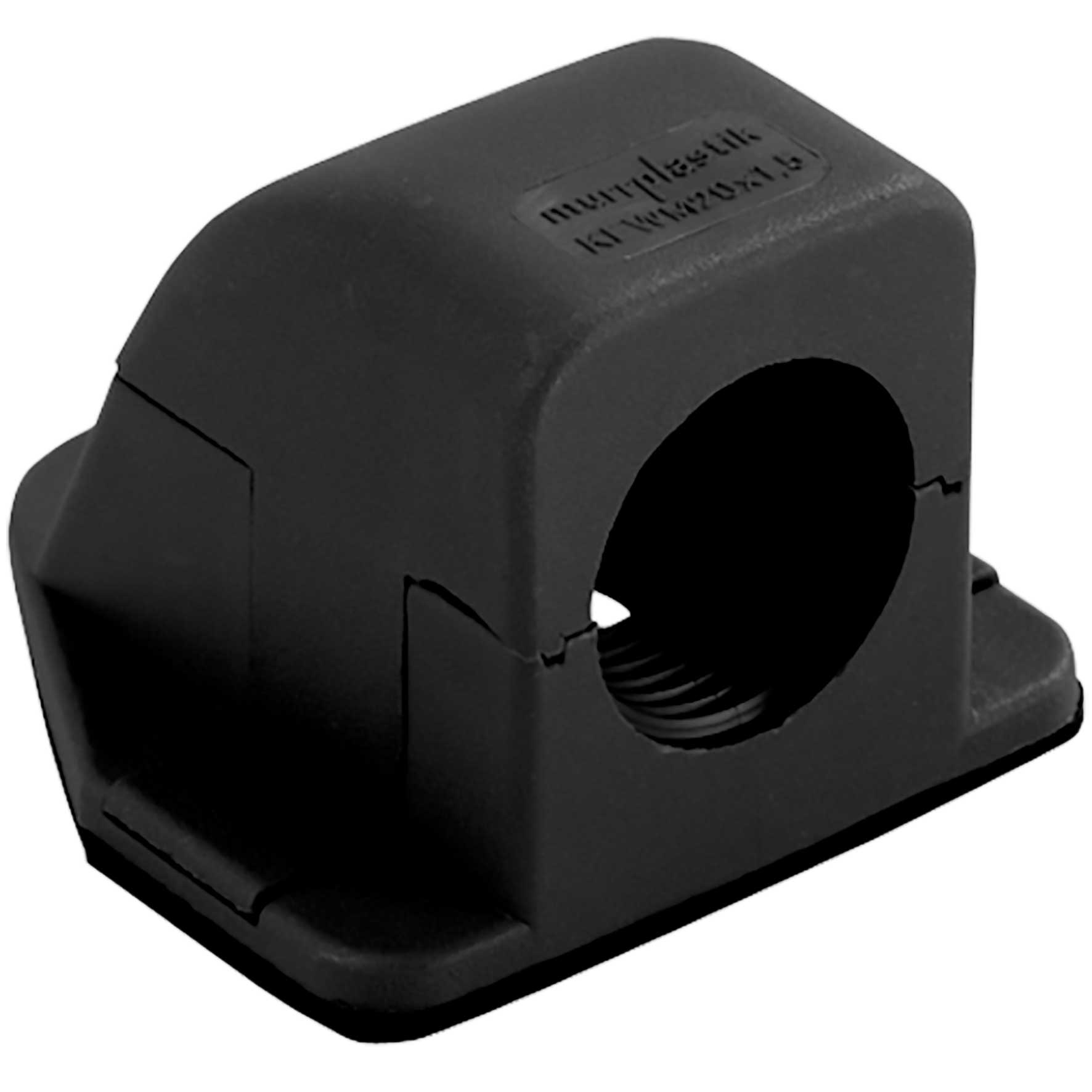 Flanschwinkel Kunststoff M16x1.5 mm, Schwarz BxHxT = 47x49x35 mm