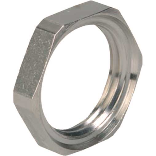 Gegenmutter Ms M20x1.5 mm, mit Hinterstich für O-Ring