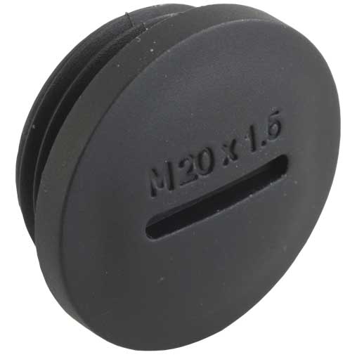 Verschlussschraube Kst. M20x1.5, Schwarz RAL 9005