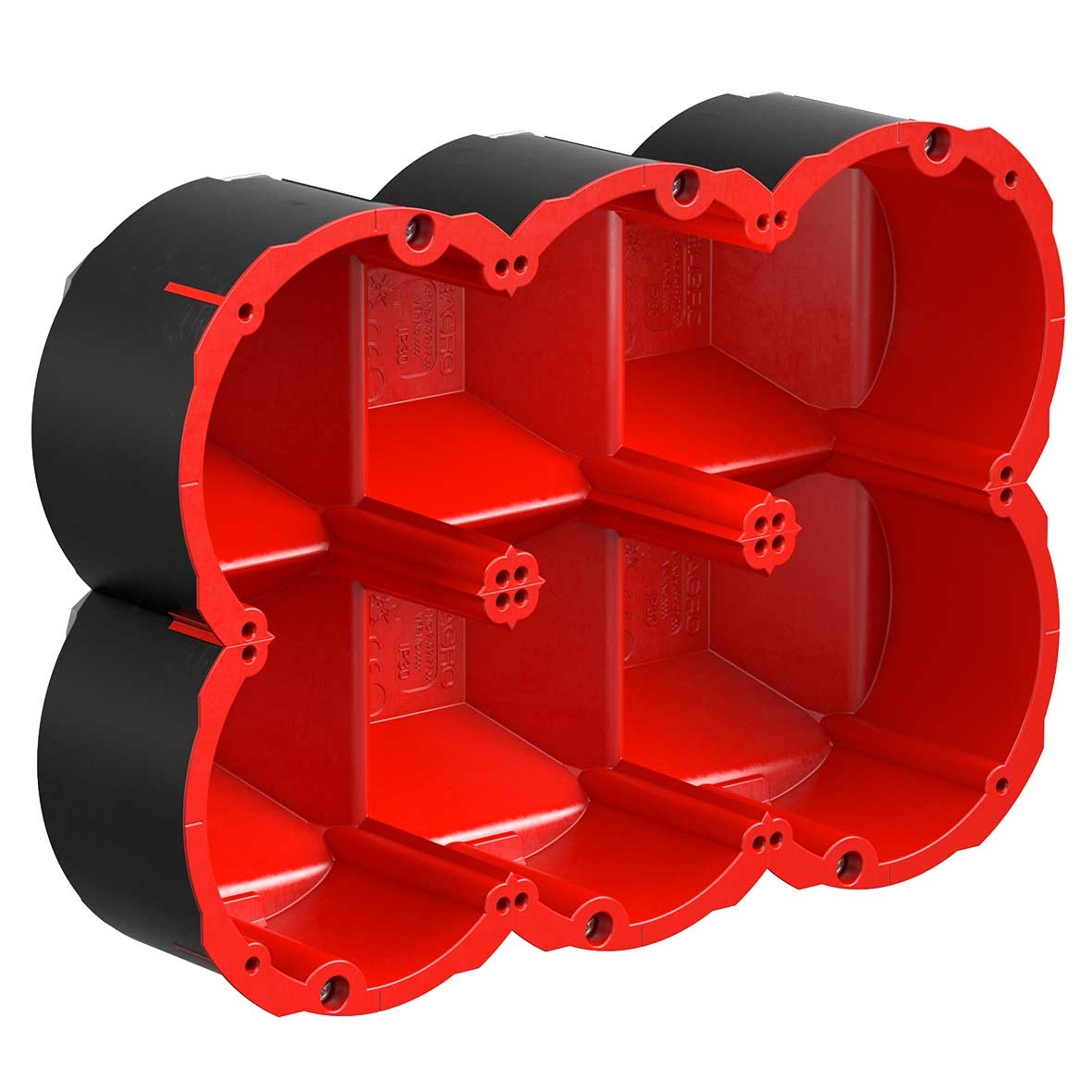 Osłona przeciwpożarowa Quickbox Maxi HWD 90 3×2