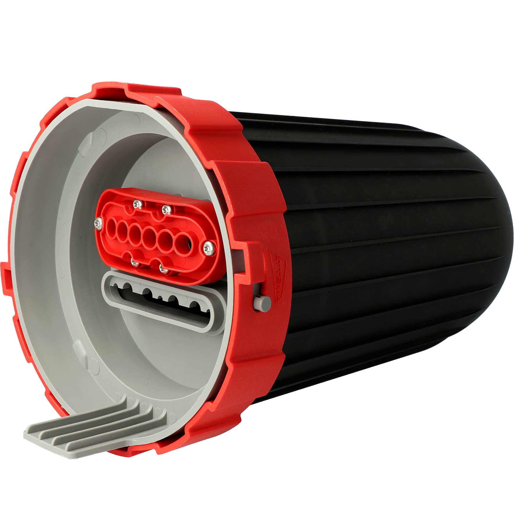 Connectivity Haubenmuffe MFD, 24 Fasern, ANT, 6 Ausgänge, Loop, IP68